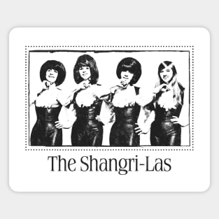 The Shangri-Las / 60s Fan Art Design Magnet